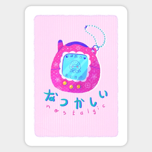 Tamagotchi Sticker by Laetitia Levilly